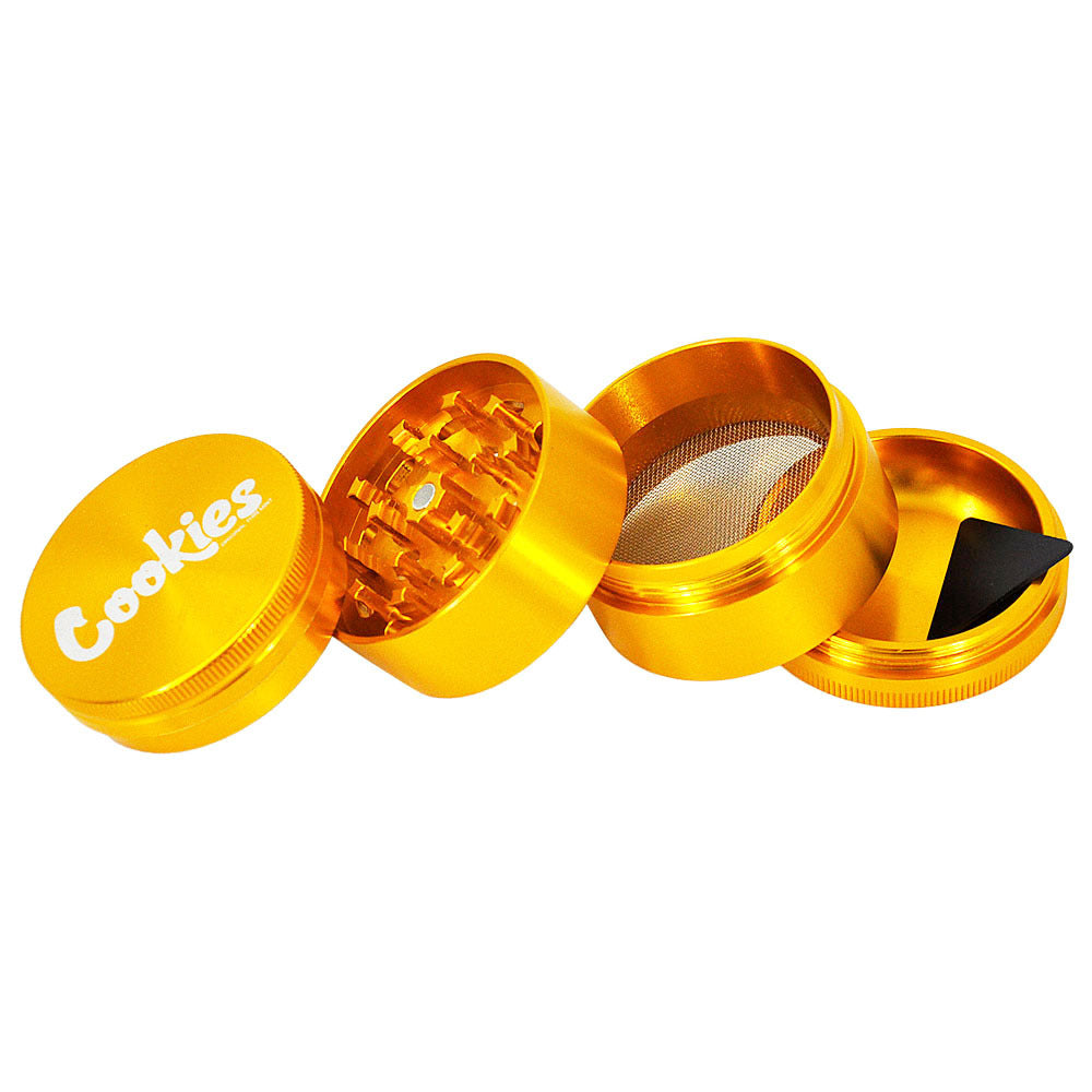 Cookies 53MM 4-Piece Aluminium Alloy Herb Grinder Portable