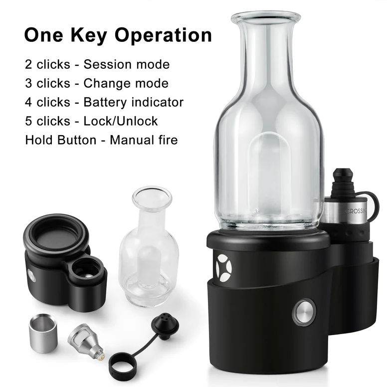 crossing core 2.1 concentrates e-rig with accessories