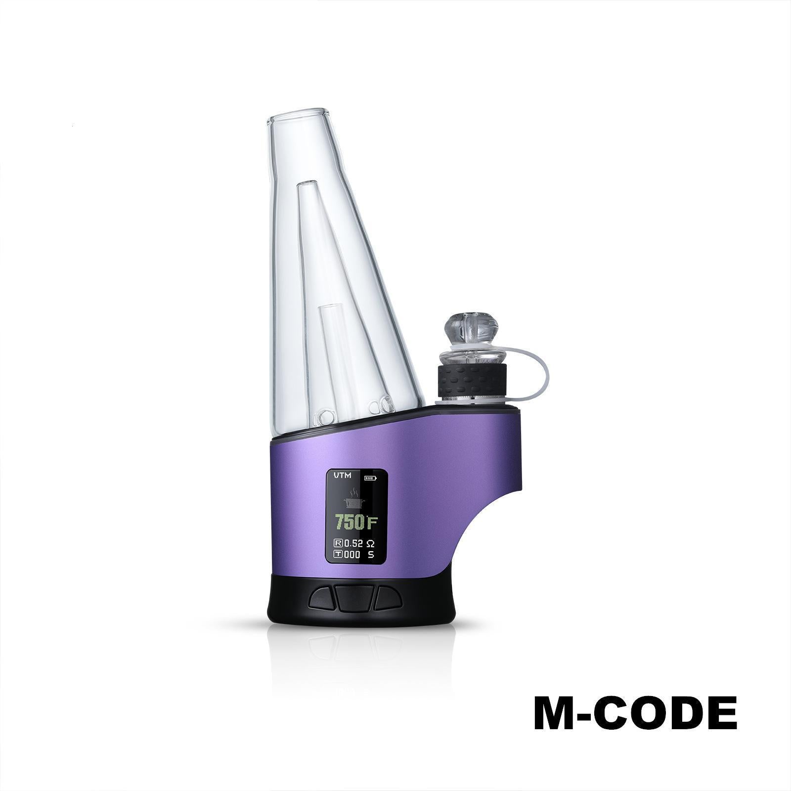 hato h2 electric dab rig purple with 2800mah battery