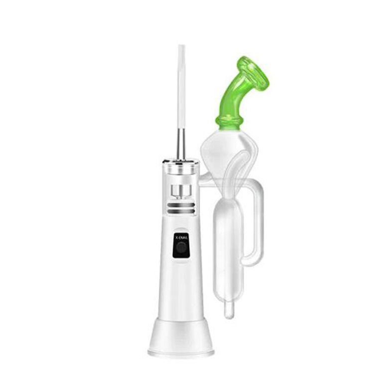 beleaf x-enail electric dab rig white with 1500mah battery