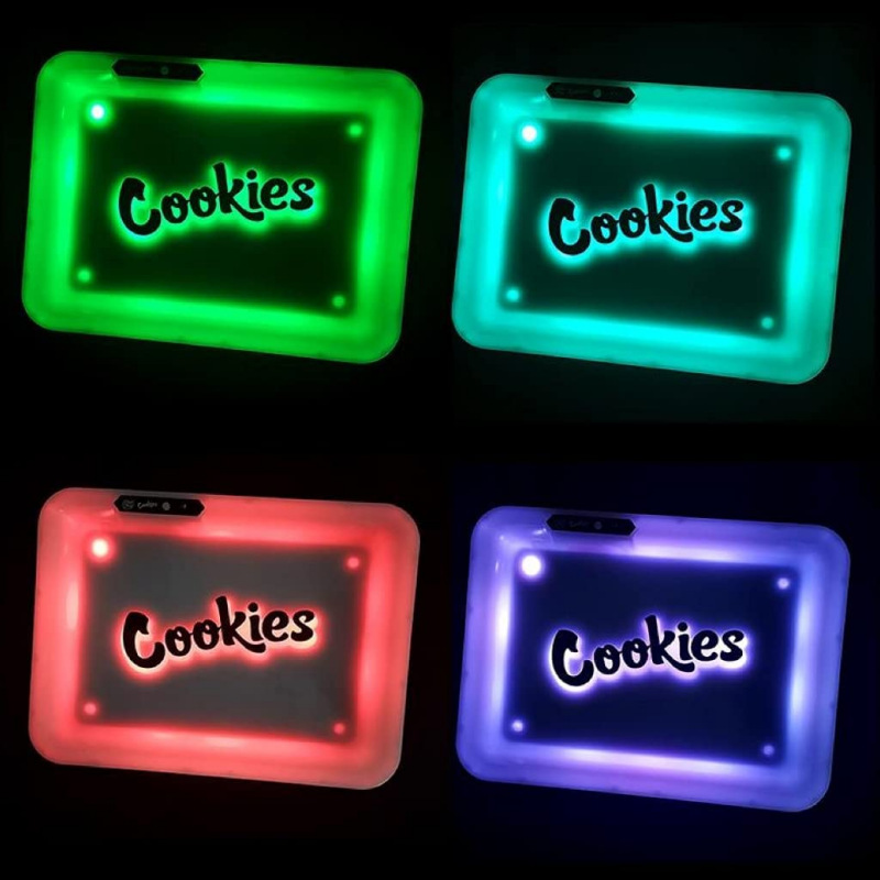 Cookies Led Rolling Glow Tray Rechargeable Usb Light Up