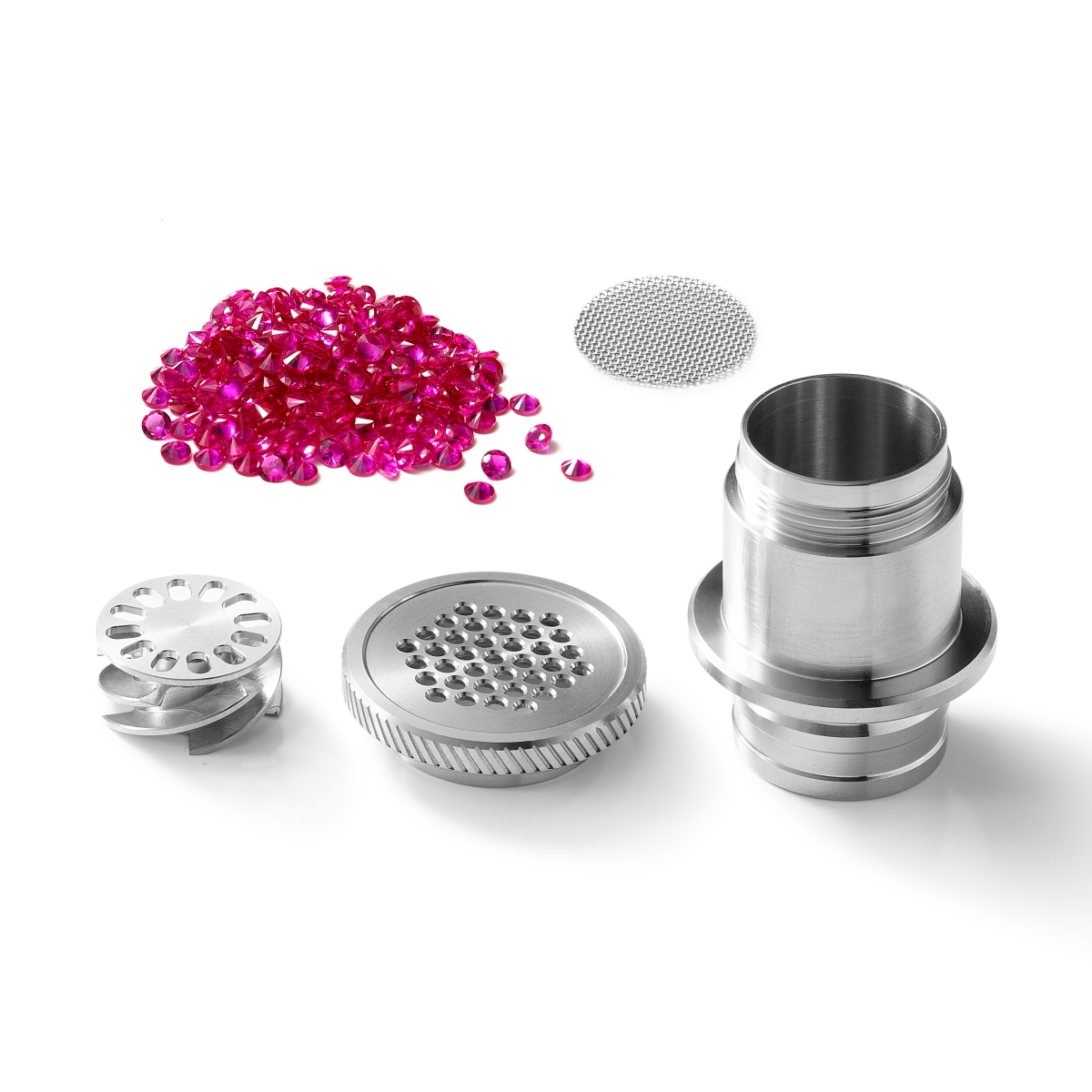 Crossing Ruby Twist Injector Ball Vaporizer Kit with housing head