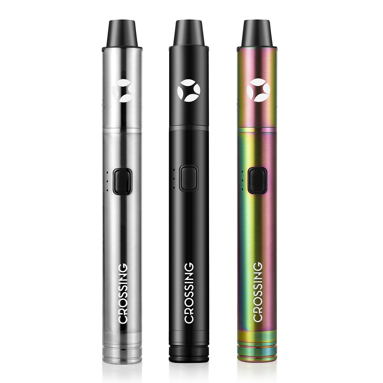 Crossing Coil King AIO Kit silver black and rainbow