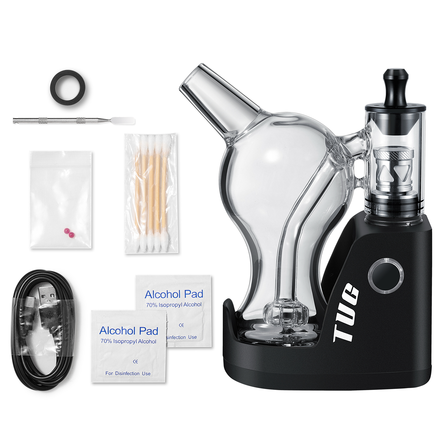 crossing tug 2.0 electric dab rig with accessories