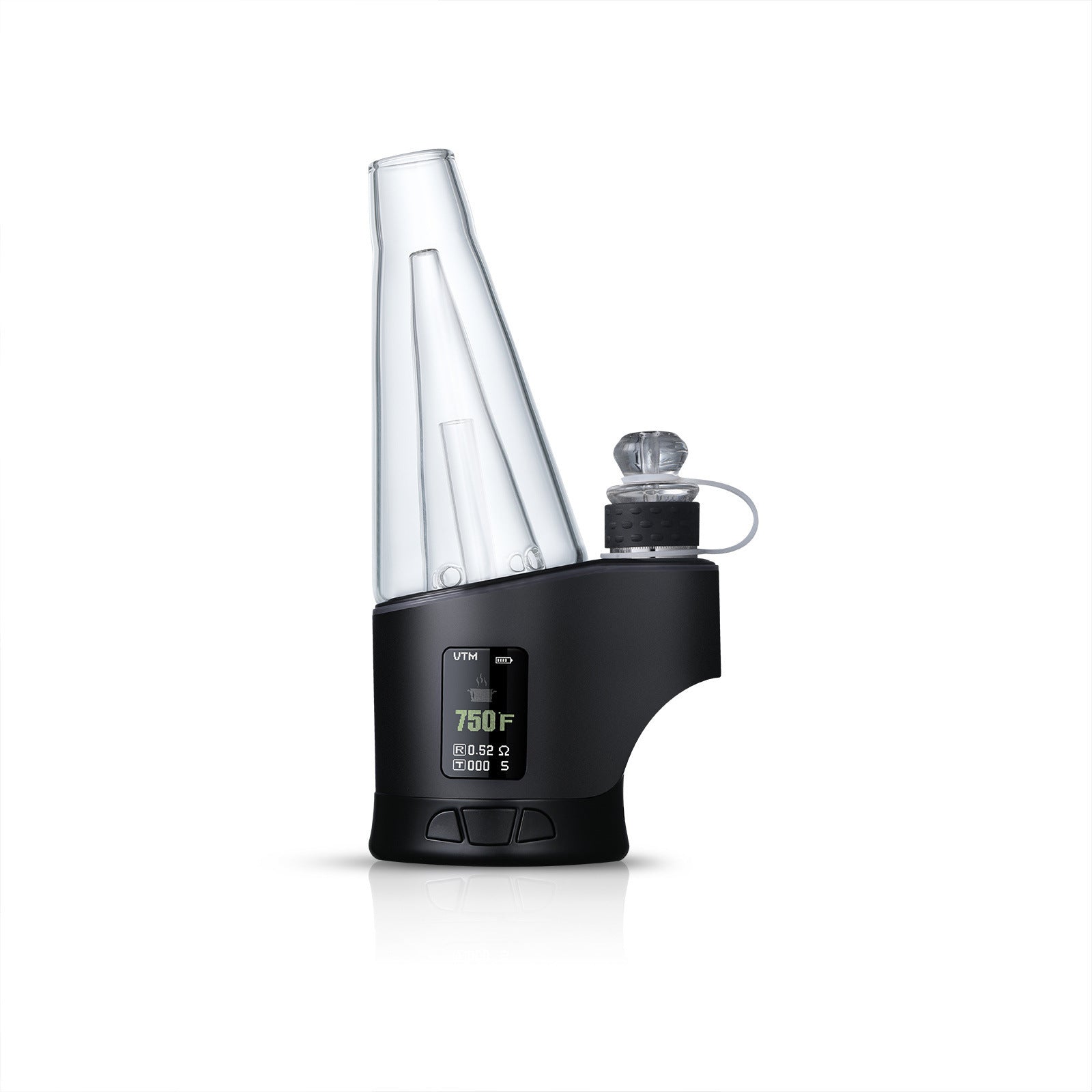 hato h2 electric dab rig black with 2800mah battery