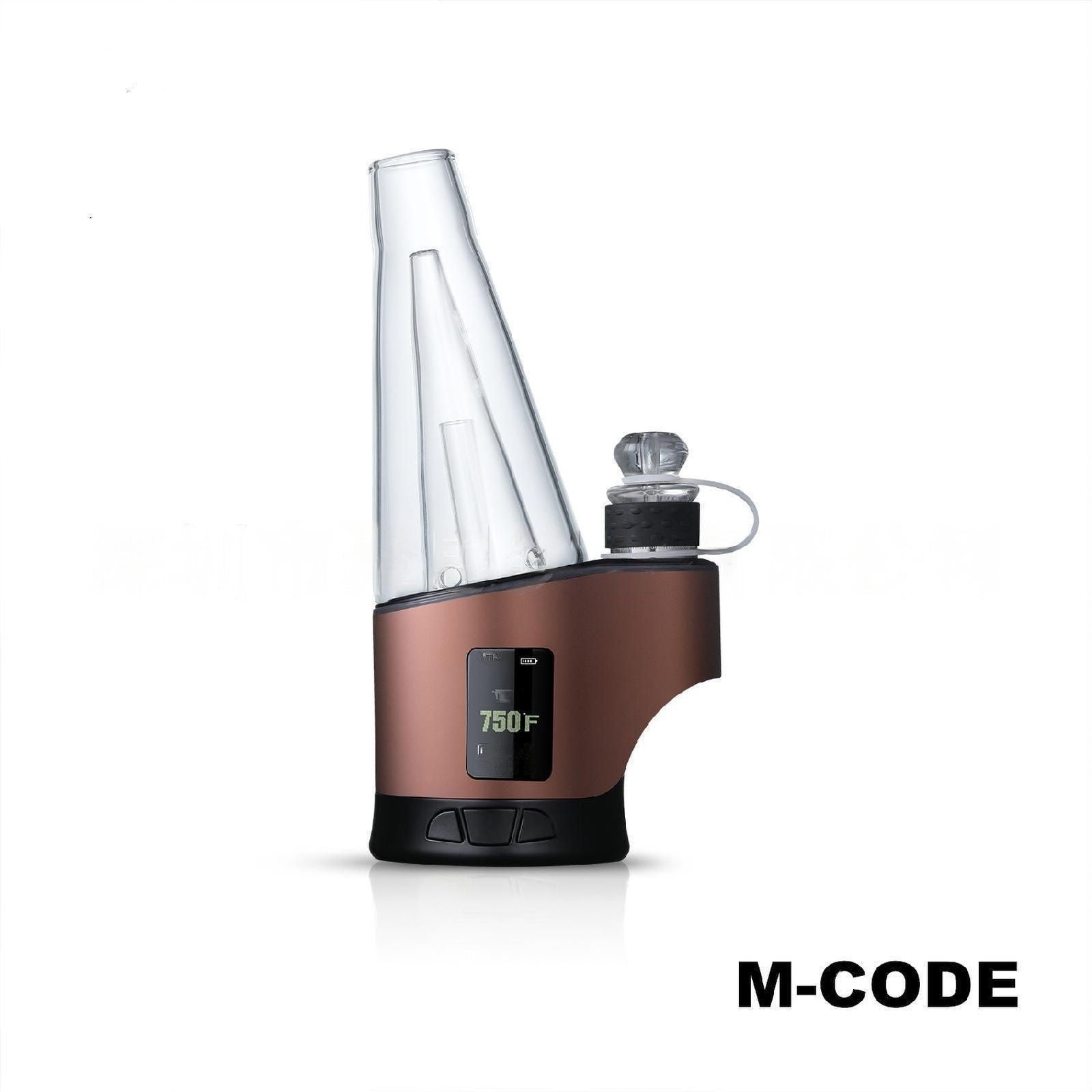 hato h2 electric dab rig brown with 2800mah battery