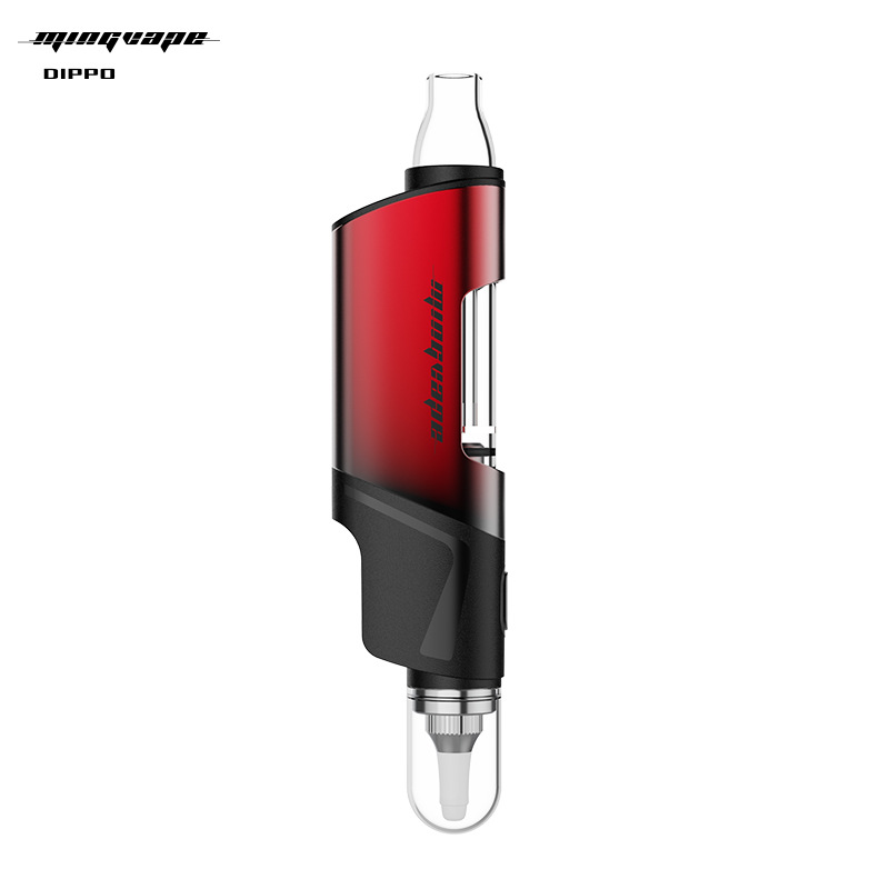 mingvape dippo wax pen vaporizer red