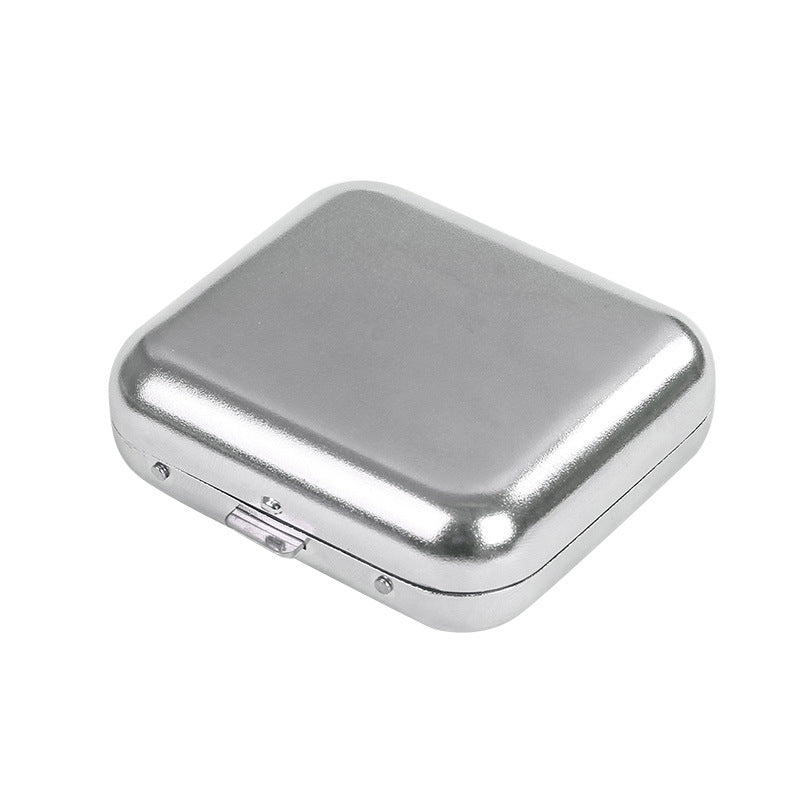 Mini Metal Square Ashtray Portable Pocket with Lids Car Supplies Outdoors