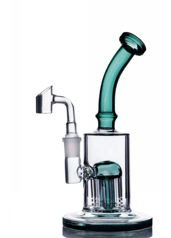 Glass Dab Rig Water Pipe Bottle Handicraft Set Portable Lightweight