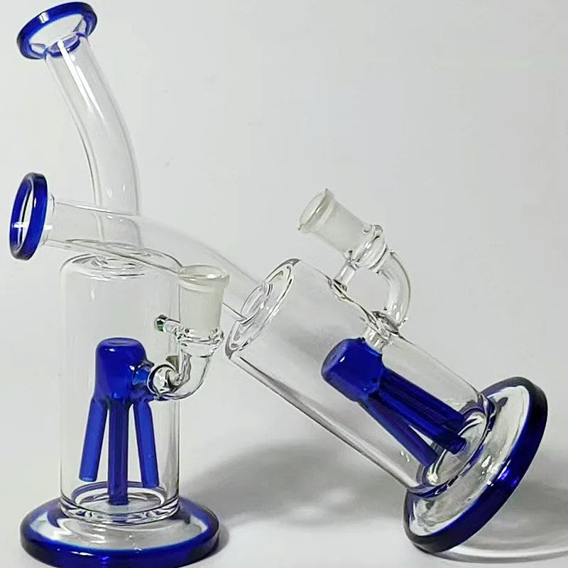 Glass Dab Rig Water Pipe Portable Lightweight for Concentrate Wax Oil